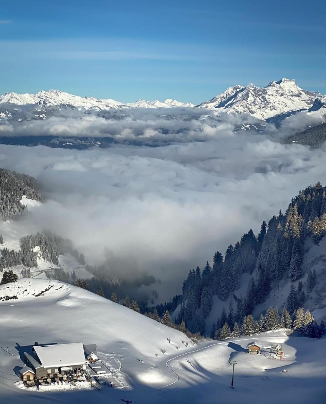 فندق Refuge Le Marcheuson ليه كروسيت المظهر الخارجي الصورة